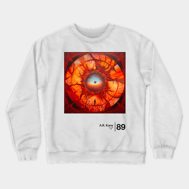 AR Kane - Minimalist Illustration Artwork Design Crewneck Sweatshirt by saudade